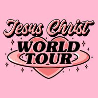 Jesus Christ World Tour Christian Concert Music Cooling Performance Long Sleeve Crew