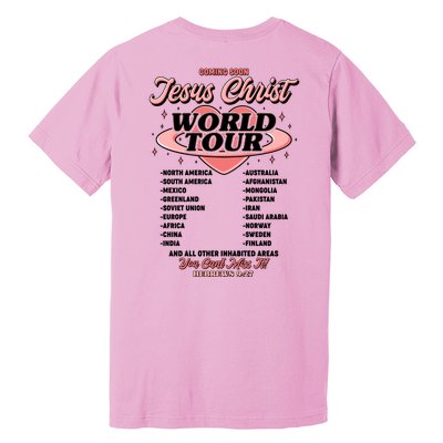 Jesus Christ World Tour Christian Concert Music Premium T-Shirt