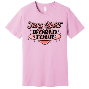 Jesus Christ World Tour Christian Concert Music Premium T-Shirt