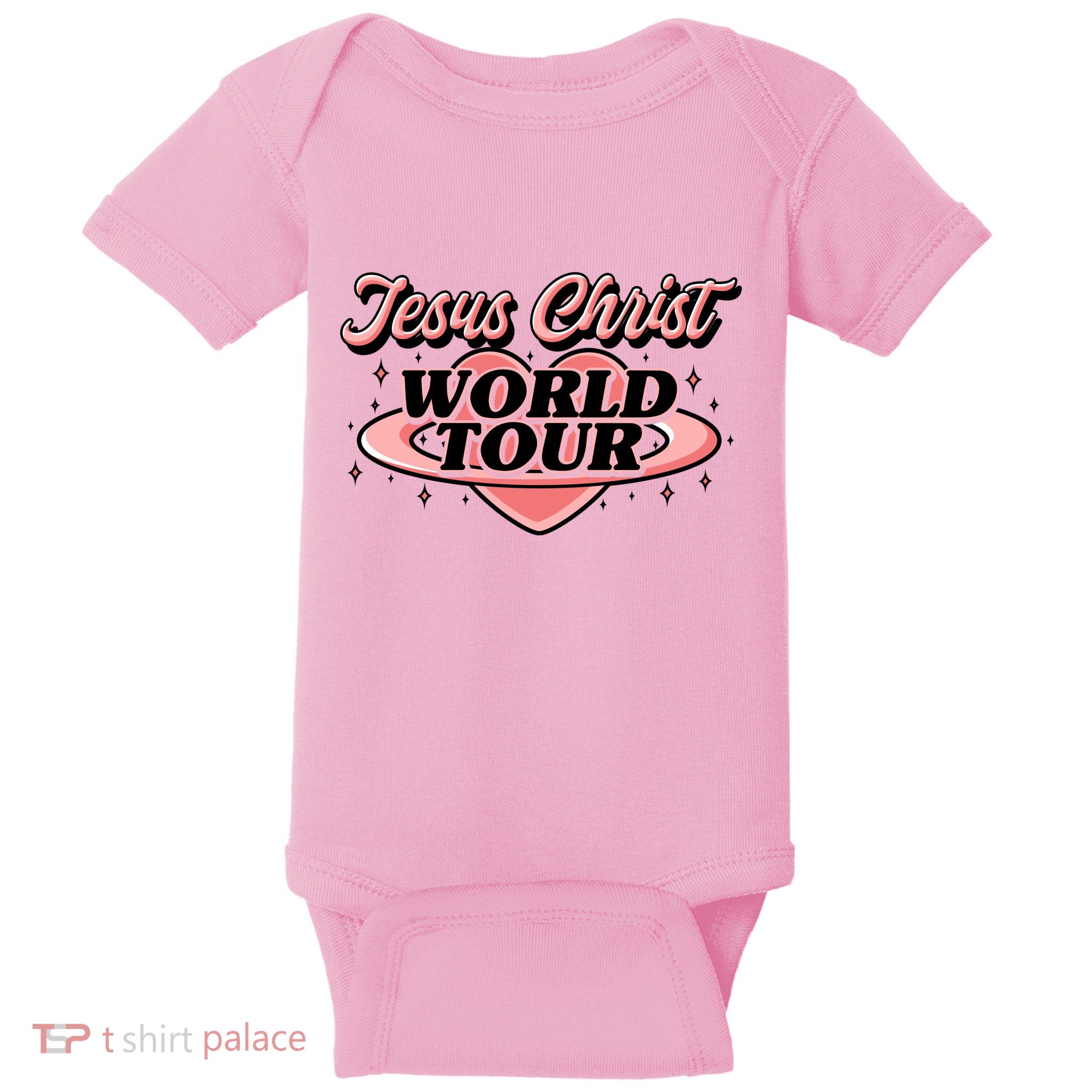 Jesus Christ World Tour Christian Concert Music Baby Bodysuit
