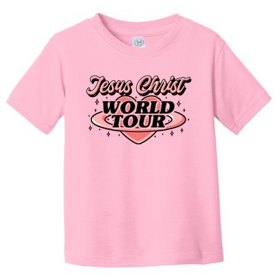 Jesus Christ World Tour Christian Concert Music Toddler T-Shirt