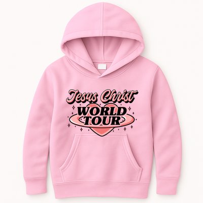 Jesus Christ World Tour Christian Concert Music Kids Hoodie
