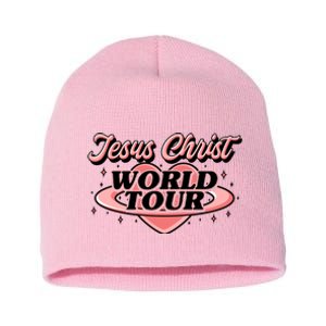 Jesus Christ World Tour Christian Concert Music Short Acrylic Beanie