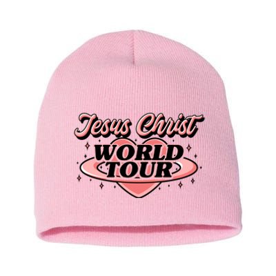 Jesus Christ World Tour Christian Concert Music Short Acrylic Beanie