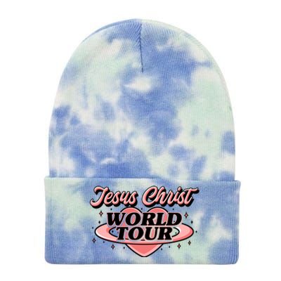 Jesus Christ World Tour Christian Concert Music Tie Dye 12in Knit Beanie