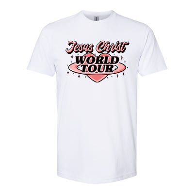 Jesus Christ World Tour Christian Concert Music Softstyle® CVC T-Shirt