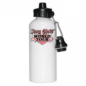 Jesus Christ World Tour Christian Concert Music Aluminum Water Bottle