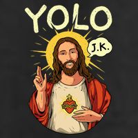 Jesus Christ YOLO JK Meme Funny Christian Easter Beanie