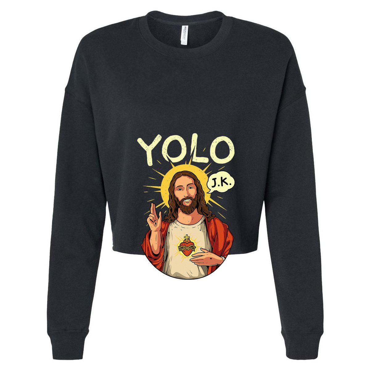 Jesus Christ YOLO JK Meme Funny Christian Easter Vector Backpack
