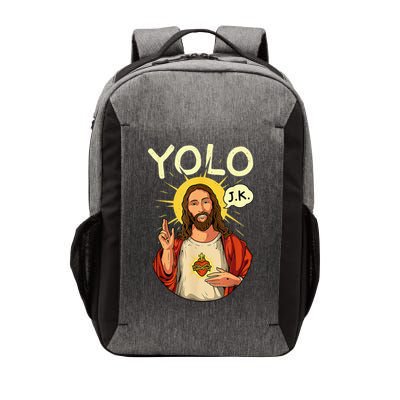 Jesus Christ YOLO JK Meme Funny Christian Easter Vector Backpack