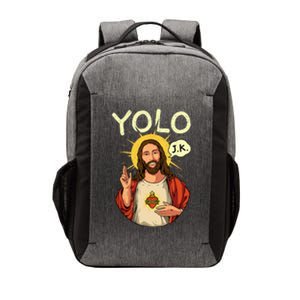 Jesus Christ YOLO JK Meme Funny Christian Easter Vector Backpack