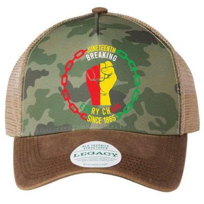 Juneteenth Day 1865 Legacy Tie Dye Trucker Hat