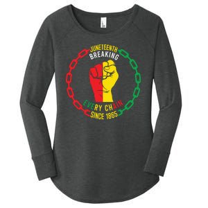 Juneteenth Day 1865 Women's Perfect Tri Tunic Long Sleeve Shirt