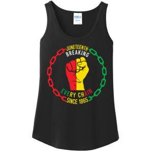 Juneteenth Day 1865 Ladies Essential Tank