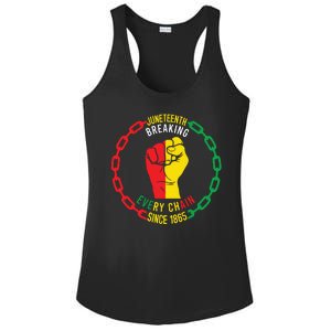 Juneteenth Day 1865 Ladies PosiCharge Competitor Racerback Tank