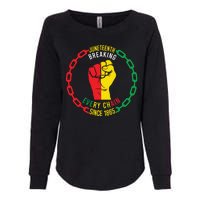 Juneteenth Day 1865 Womens California Wash Sweatshirt