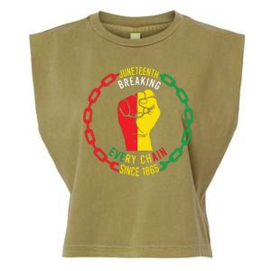 Juneteenth Day 1865 Garment-Dyed Women's Muscle Tee