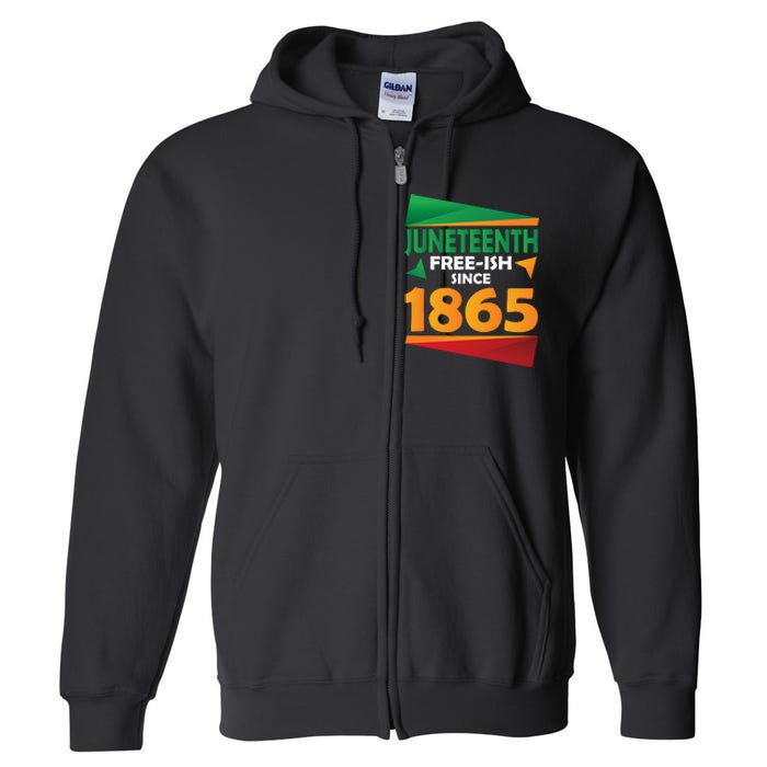 Juneteenth Day 1865 Full Zip Hoodie