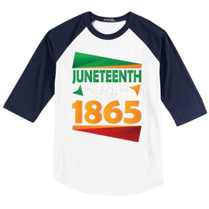 Juneteenth Day 1865 Baseball Sleeve Shirt