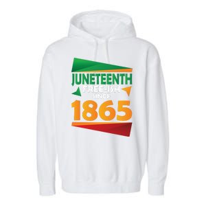 Juneteenth Day 1865 Garment-Dyed Fleece Hoodie