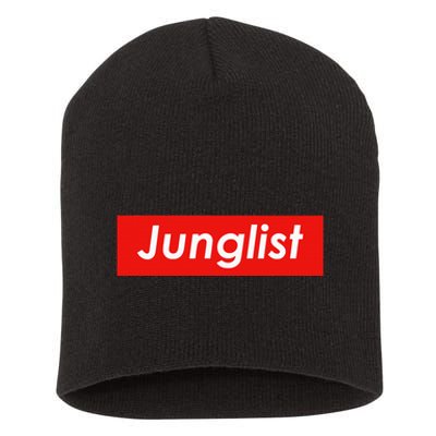 Junglist Drum And Bass Short Acrylic Beanie