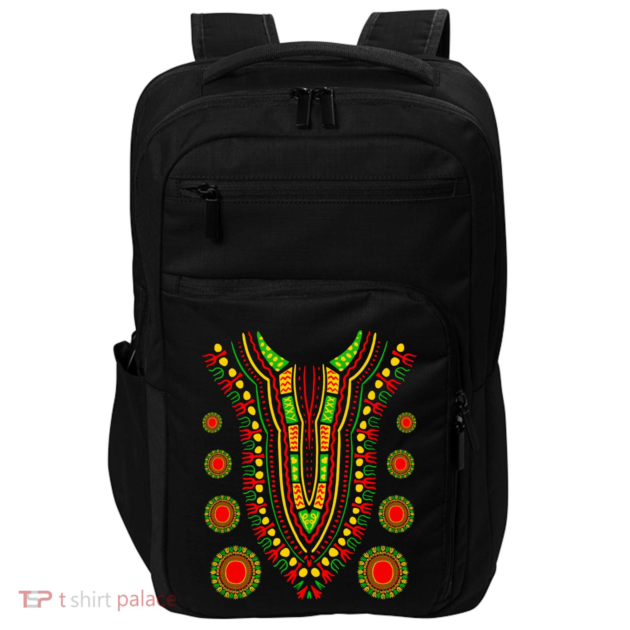 Juneteenth Dashiki African Black History Month Dad Mom Cute Gift Impact Tech Backpack