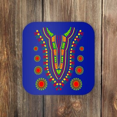 Juneteenth Dashiki African Black History Month Dad Mom Cute Gift Coaster