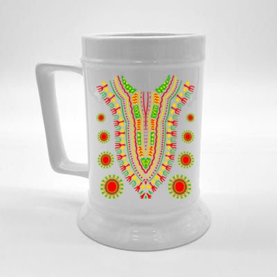 Juneteenth Dashiki African Black History Month Dad Mom Cute Gift Beer Stein