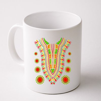 Juneteenth Dashiki African Black History Month Dad Mom Cute Gift Coffee Mug