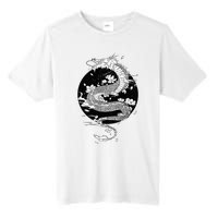 Japanese Dragon Art Japanese Flag Vintage Retro Japan Tall Fusion ChromaSoft Performance T-Shirt