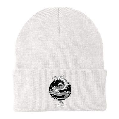 Japanese Dragon Art Japanese Flag Vintage Retro Japan Beanie