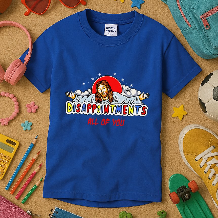 Jesus Disappointments All Of You Kids T-Shirt