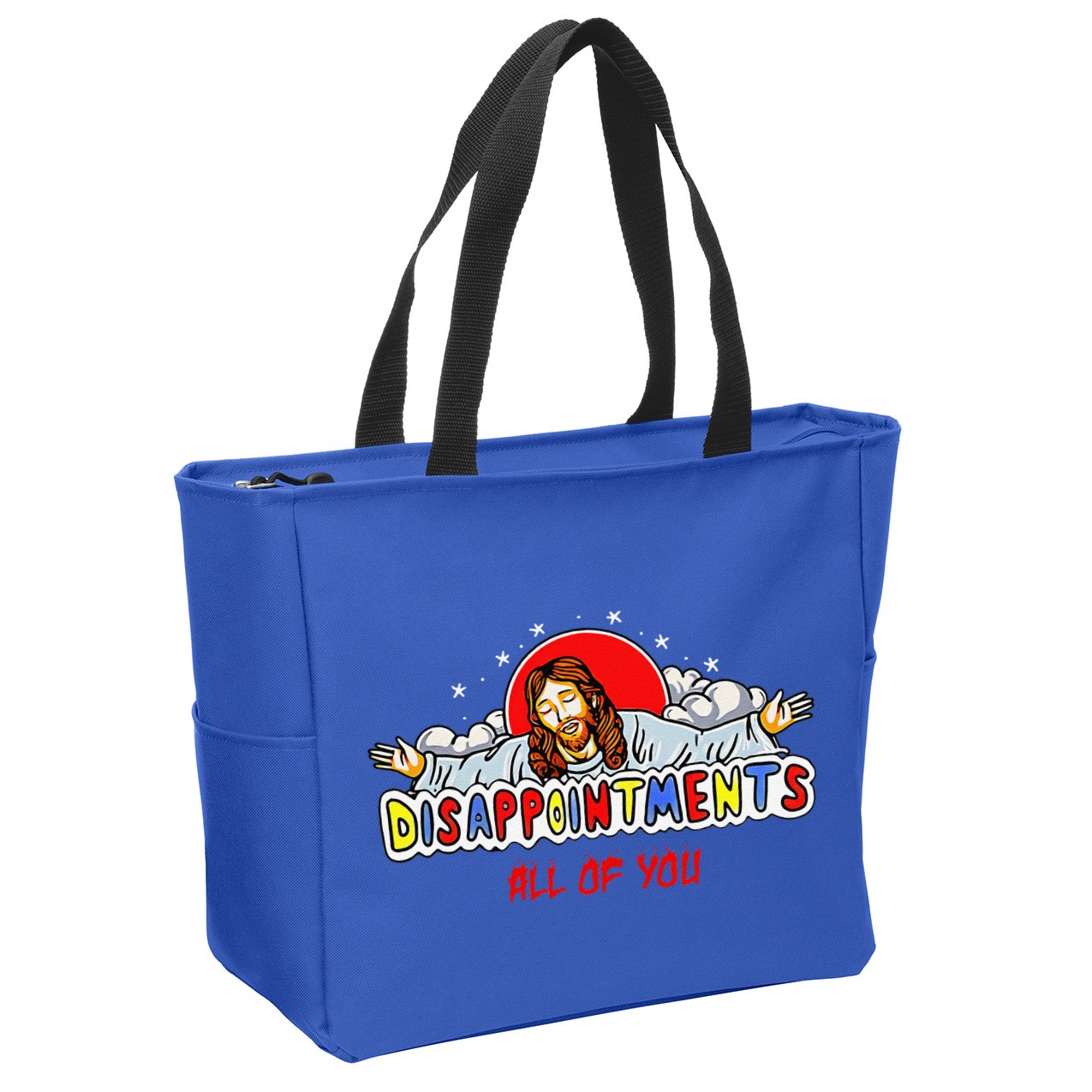 Jesus Disappointments All Of You Zip Tote Bag