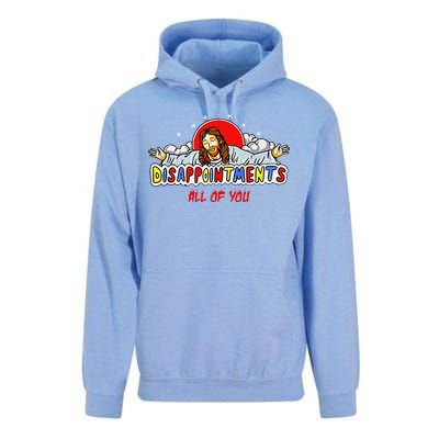 Jesus Disappointments All Of You Unisex Surf Hoodie