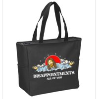 Jesus Disappointments All Of You Zip Tote Bag
