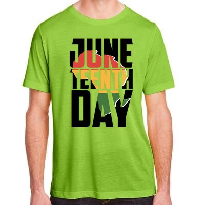 Juneteenth Day African American Pride Adult ChromaSoft Performance T-Shirt