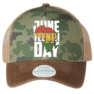 Juneteenth Day African American Pride Legacy Tie Dye Trucker Hat