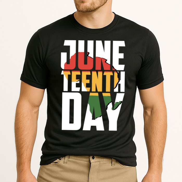 Juneteenth Day African American Pride Cooling Performance Crew T-Shirt