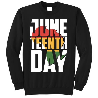 Juneteenth Day African American Pride Sweatshirt