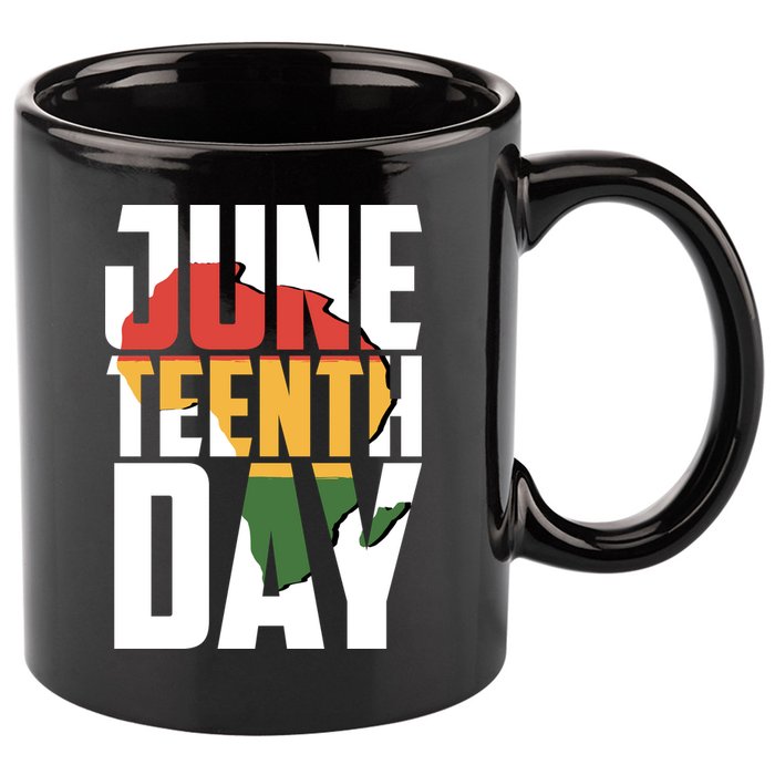Juneteenth Day African American Pride 11oz C Handle Ceramic Mug