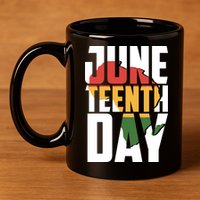 Juneteenth Day African American Pride 11oz C Handle Ceramic Mug