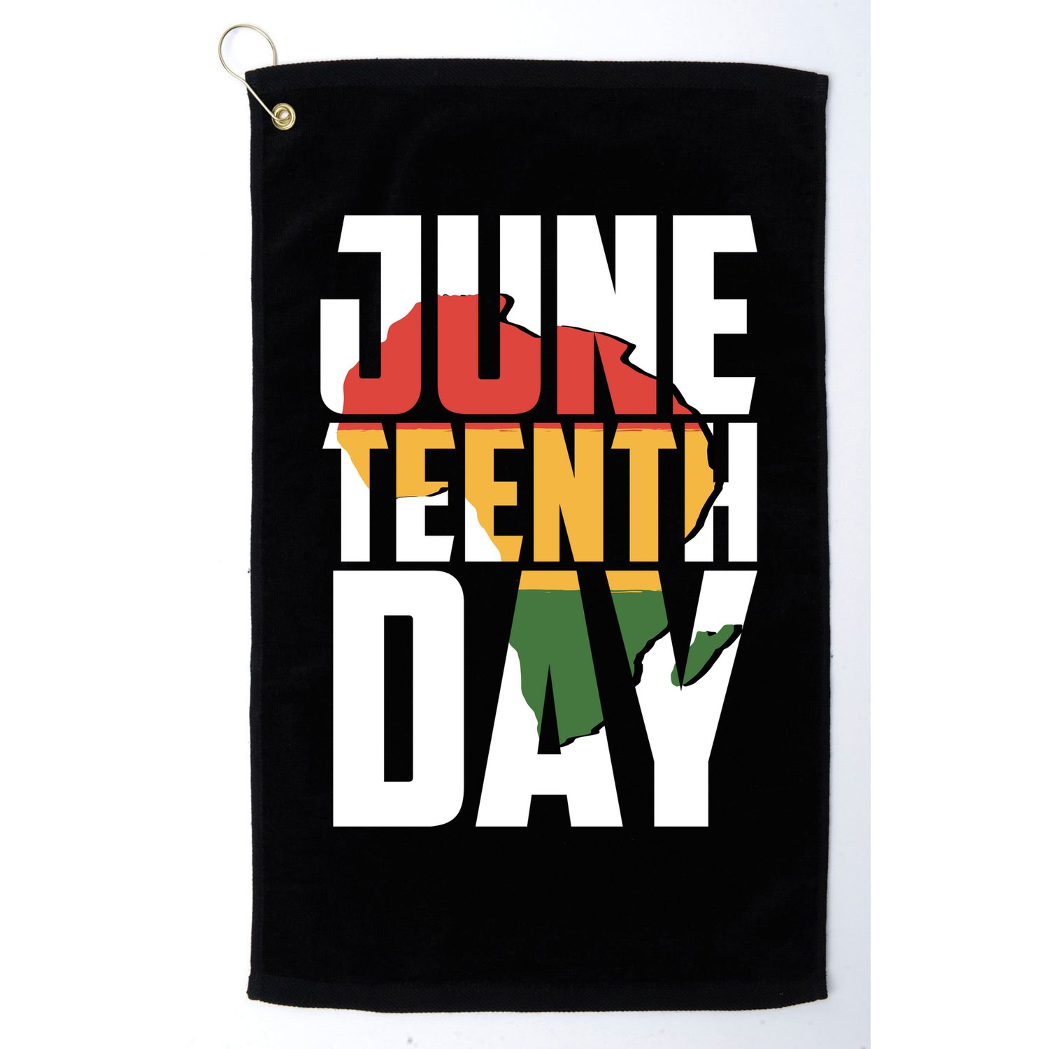 Juneteenth Day African American Pride Golf Towel