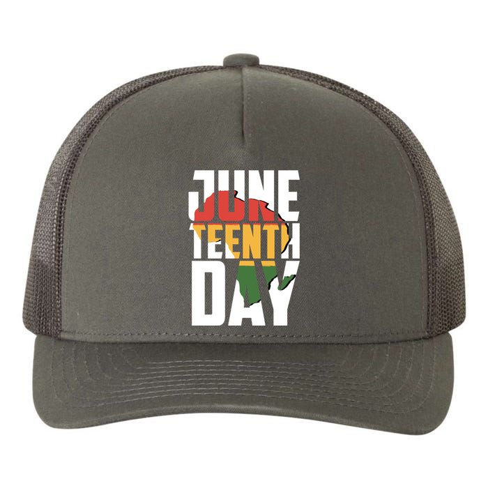 Juneteenth Day African American Pride Yupoong Adult 5-Panel Trucker Hat