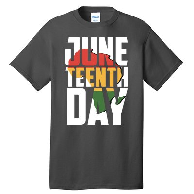 Juneteenth Day African American Pride Tall T-Shirt