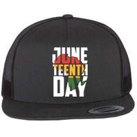 Juneteenth Day African American Pride Flat Bill Trucker Hat