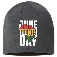 Juneteenth Day African American Pride Sustainable Beanie