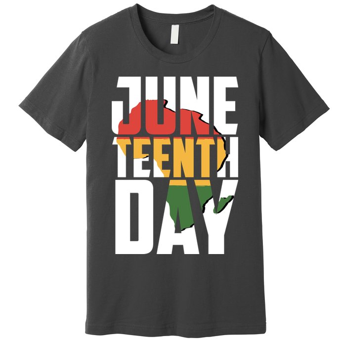 Juneteenth Day African American Pride Premium T-Shirt