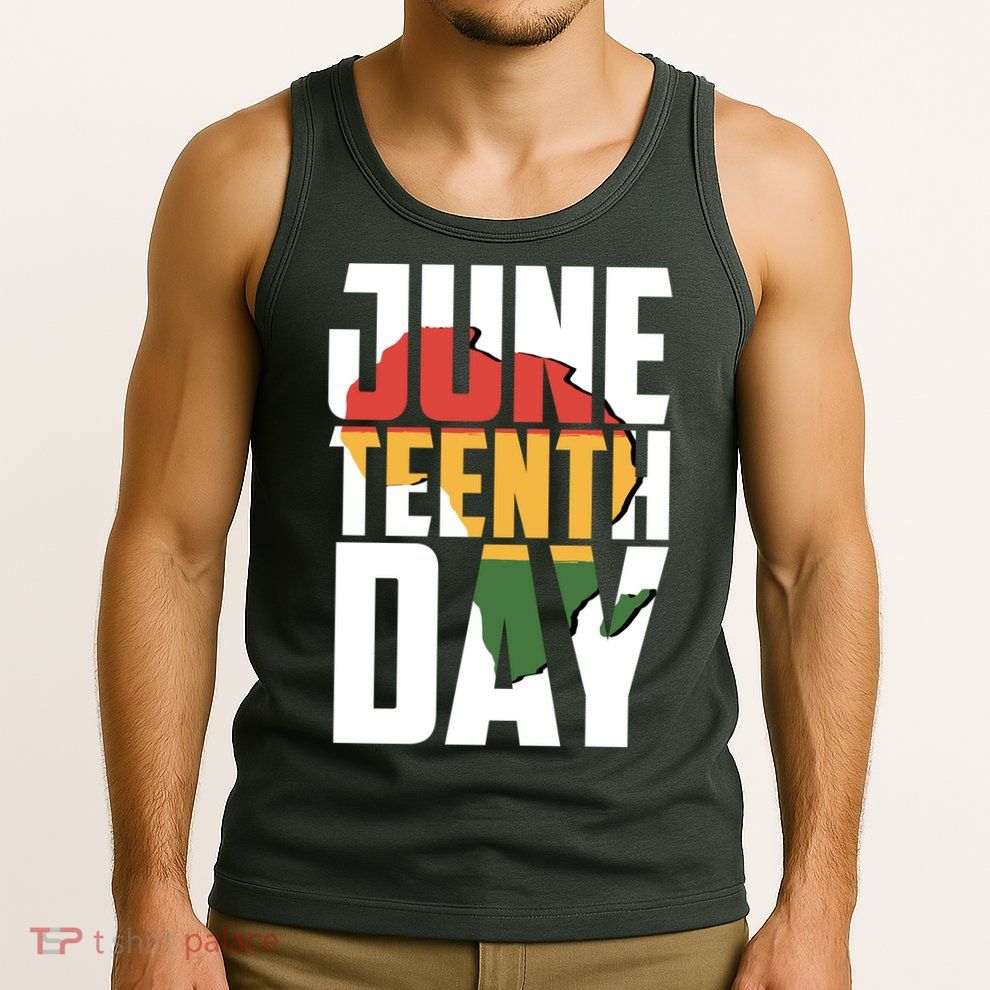 Juneteenth Day African American Pride Tank Top