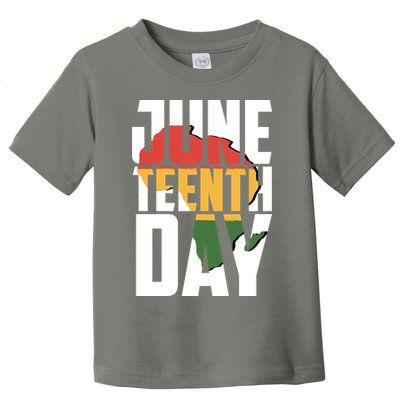 Juneteenth Day African American Pride Toddler T-Shirt