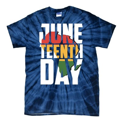 Juneteenth Day African American Pride Tie-Dye T-Shirt